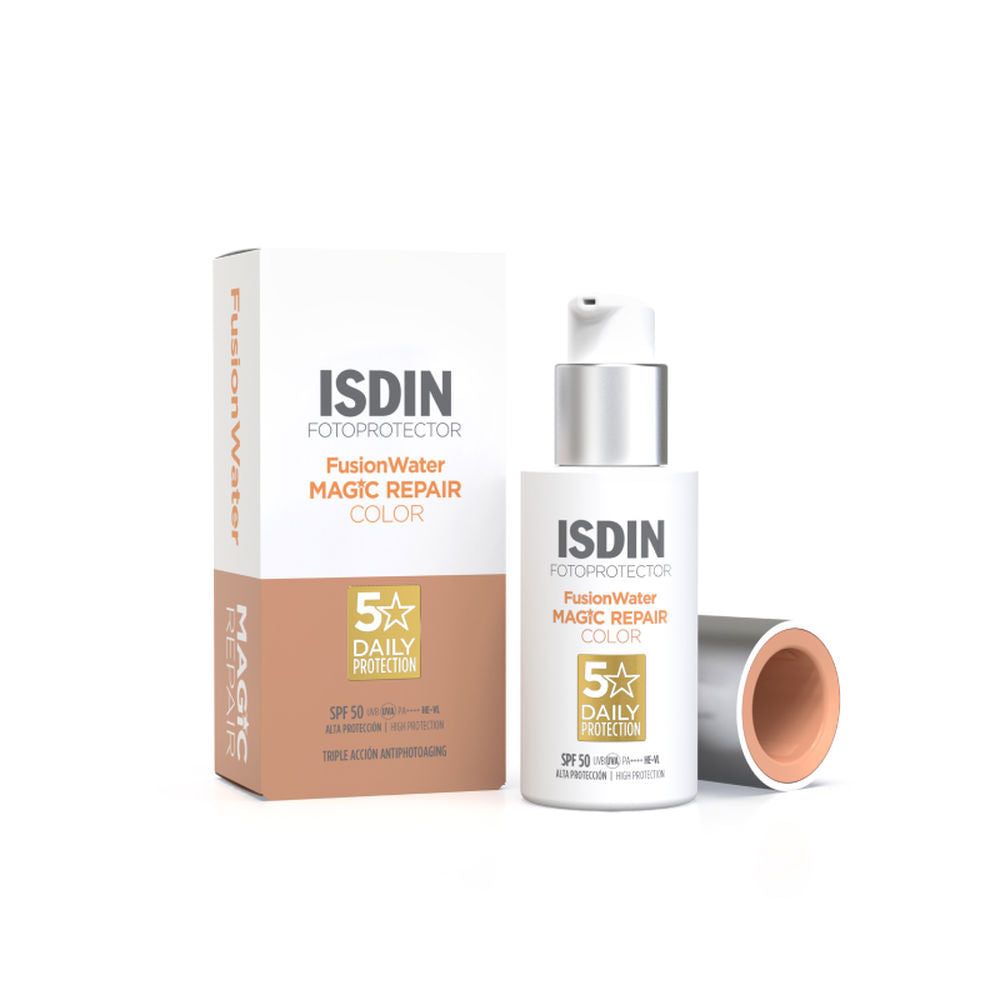 ISDIN PHOTO ULTRA age repair color fusion water SPF50 50 ml